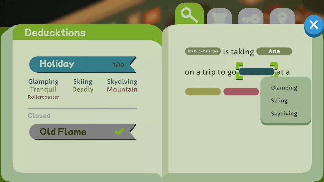 Duck Detective: Ghost Glamping — screenshot 1