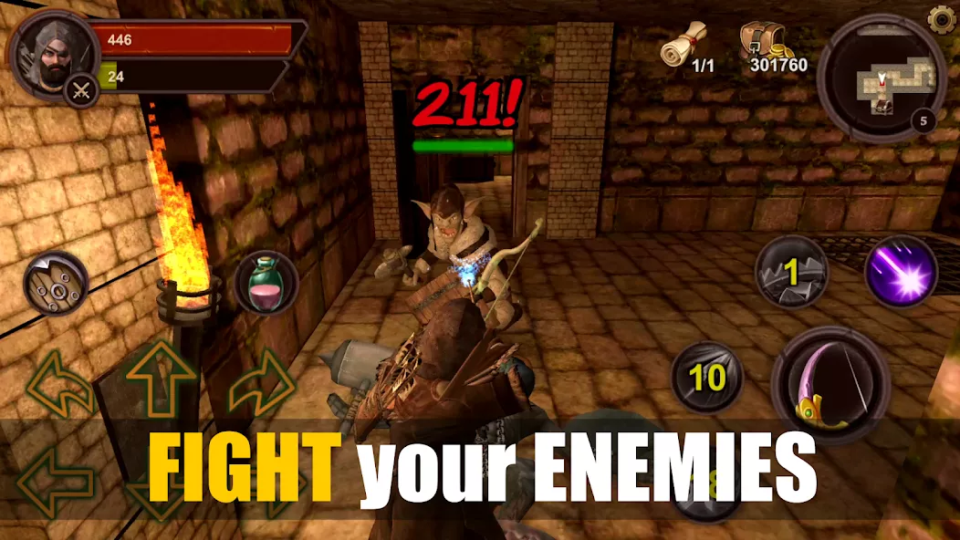 Dungeon Ward: Offline Games — screenshot 1