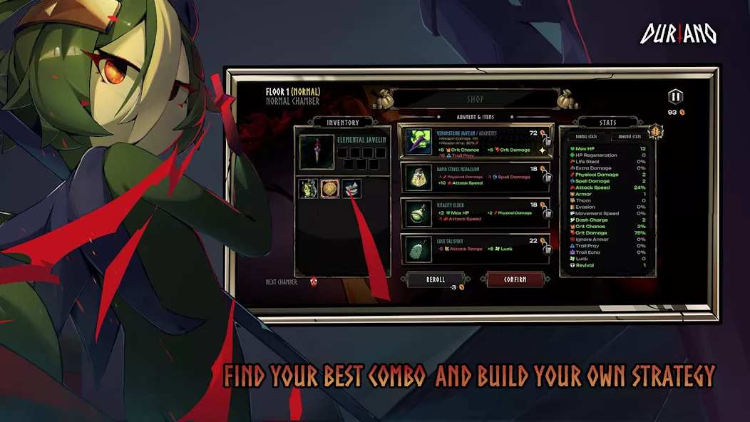 Duriano: Roguelike RPG — screenshot 1