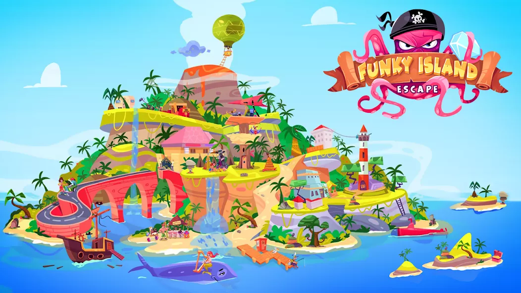 Escape Funky Island — screenshot 1