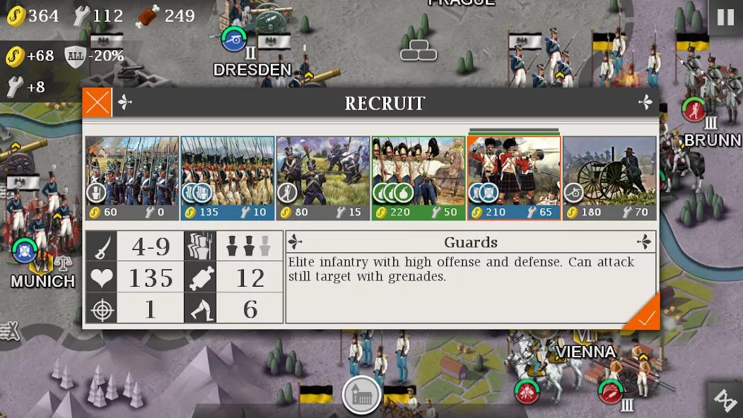 European War 4 : Napoleon 截图