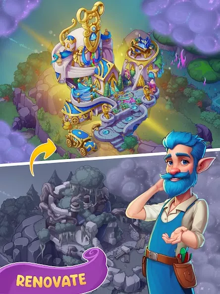 Fable Town: Merging Games — screenshot 1