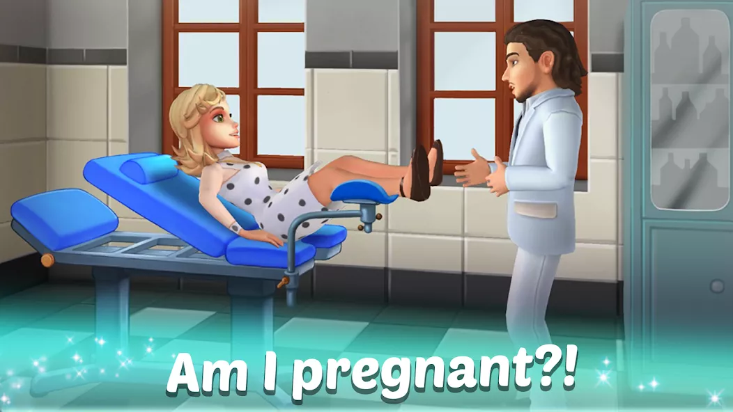 Family Hotel: Romantic story decoration match 3 — screenshot 1