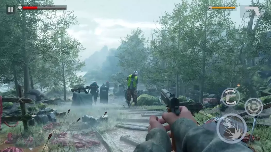 Fire Apocalypse: Zombie Games — screenshot 1