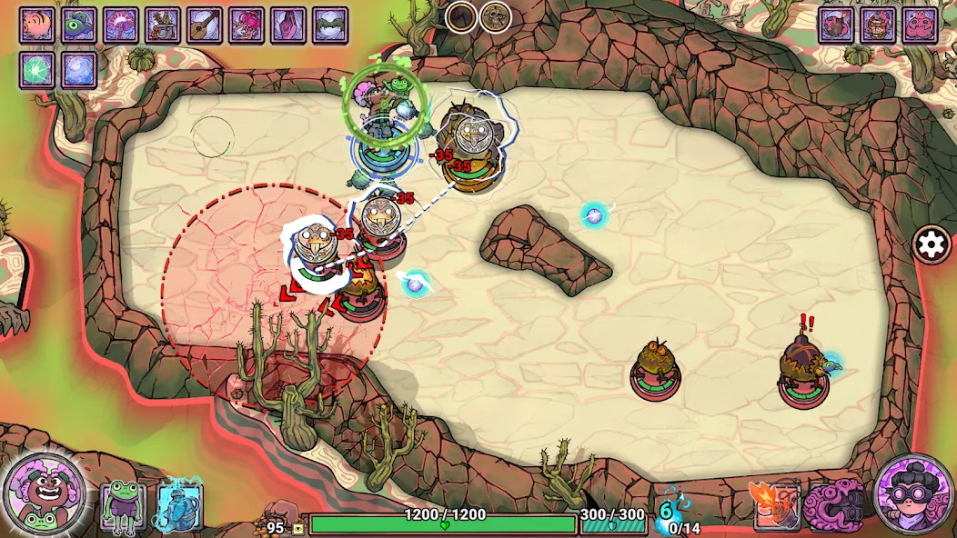 Flick Shot Rogues — screenshot 1