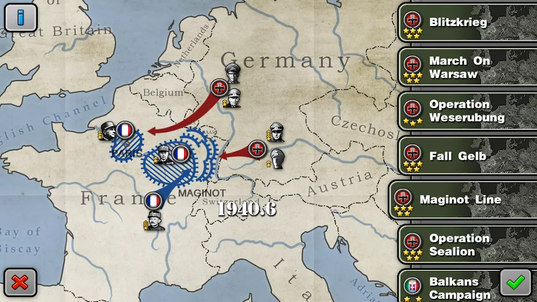 Glory of Generals -World War 2 — screenshot 1
