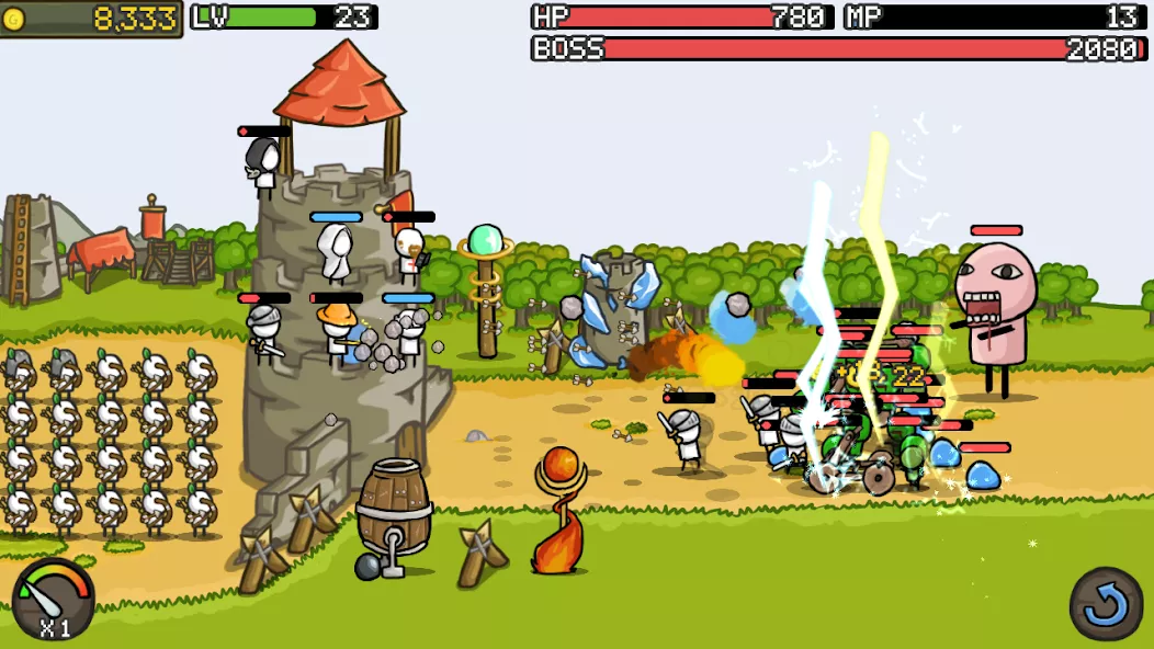Grow Castle — screenshot 1