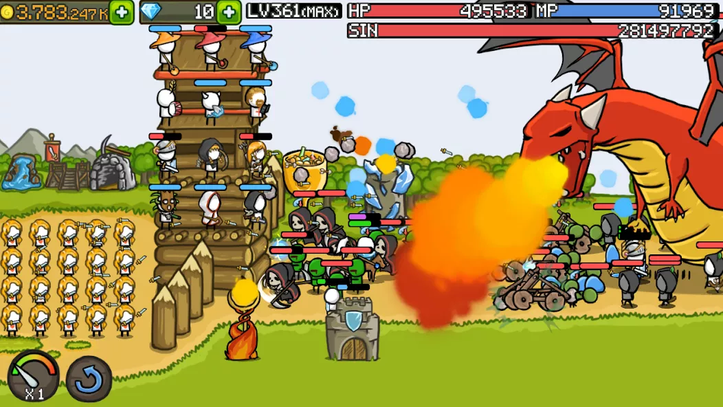 Grow Castle — screenshot 1