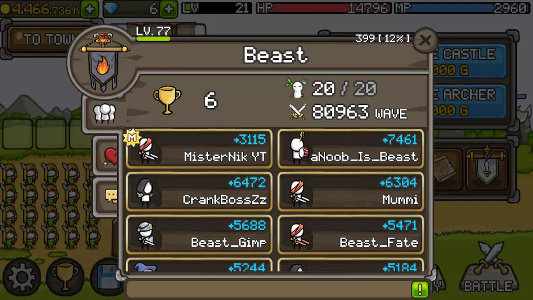 Grow Castle — screenshot 1