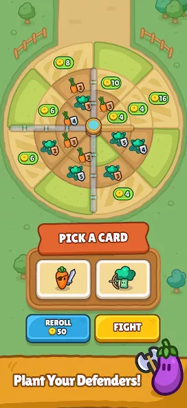 Harvest King: Farm TD Strategy — screenshot 1