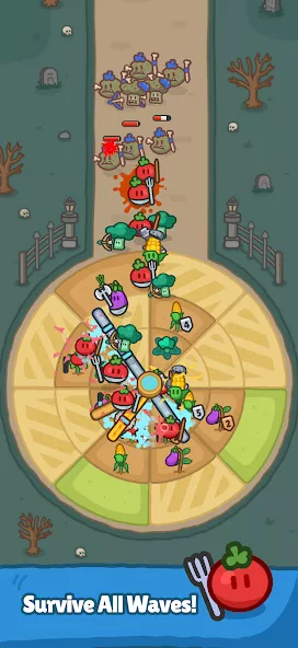Harvest King: Farm TD Strategy — screenshot 1