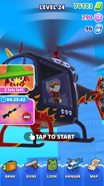 Helicopter Escape 3D — screenshot 1