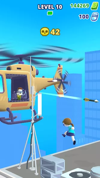 Helicopter Escape 3D — screenshot 1
