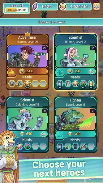 Hero Park 2 — screenshot 1