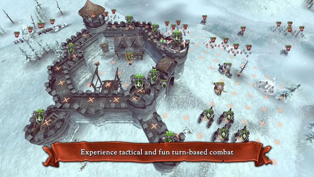 Hex Commander: Fantasy Heroes — screenshot 1