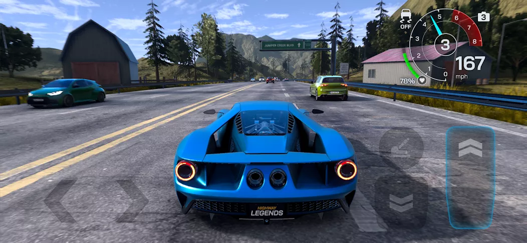 Highway Legends: Car Racing 3D — screenshot 1