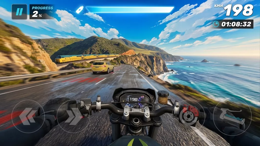 Highway Moto Rush: Traffic — screenshot 1