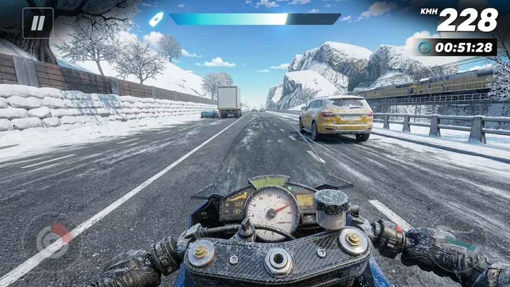 Highway Moto Rush: Traffic — screenshot 1