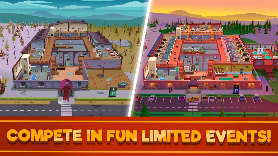 Hotel Empire Tycoon – Idle Game Manager Simulator — screenshot 1