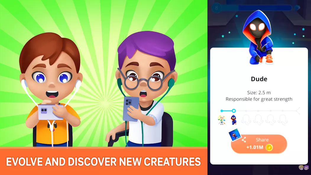 Human Evolution Clicker — screenshot 1