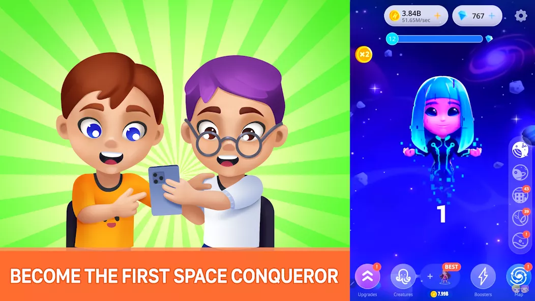 Human Evolution Clicker — screenshot 1