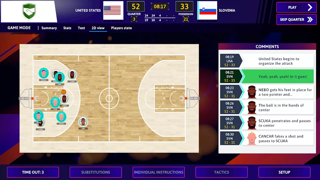 iBasketball Manager 26 — screenshot 1