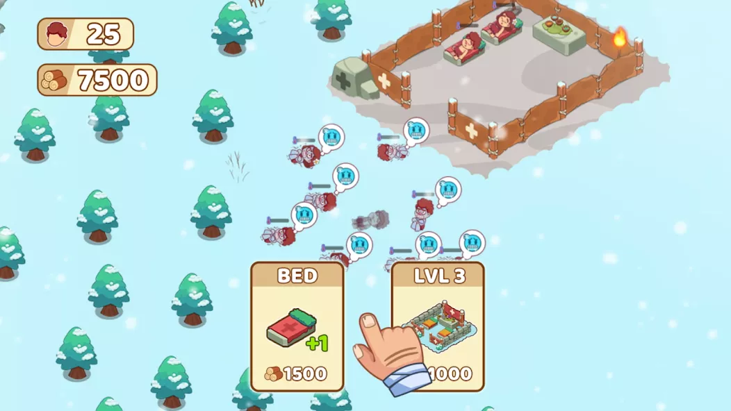 Icy Village: Tycoon Survival — screenshot 1