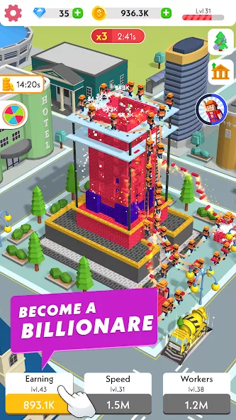 Idle Construction 3D — screenshot 1
