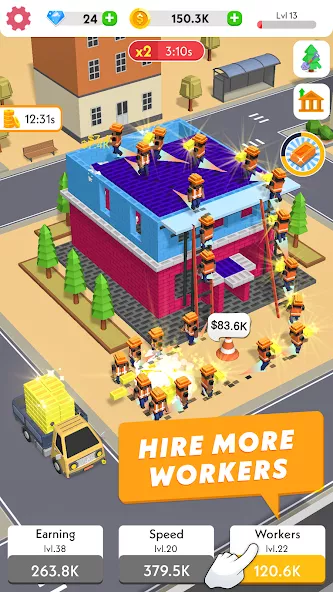 Idle Construction 3D — screenshot 1