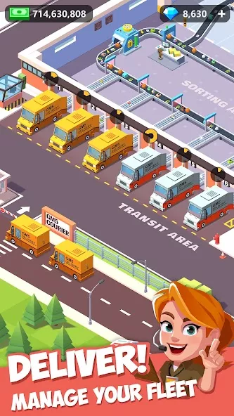 Idle Courier — screenshot 1