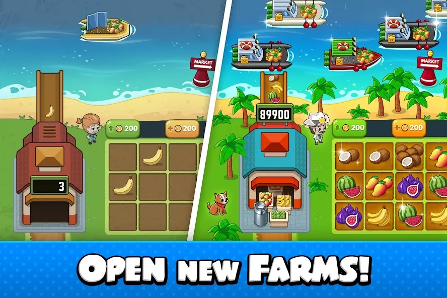 Idle Farm Tycoon – Merge Simulator — screenshot 1