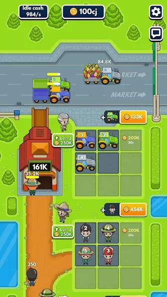 Idle Farm Tycoon – Merge Simulator — screenshot 1
