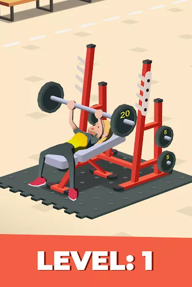 Idle Fitness Gym Tycoon – Workout Simulator Game