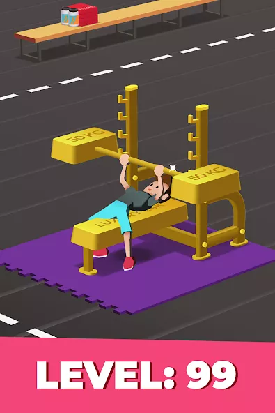 Idle Fitness Gym Tycoon – Workout Simulator Game