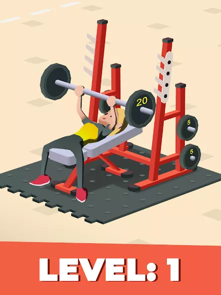 Idle Fitness Gym Tycoon – Workout Simulator Game