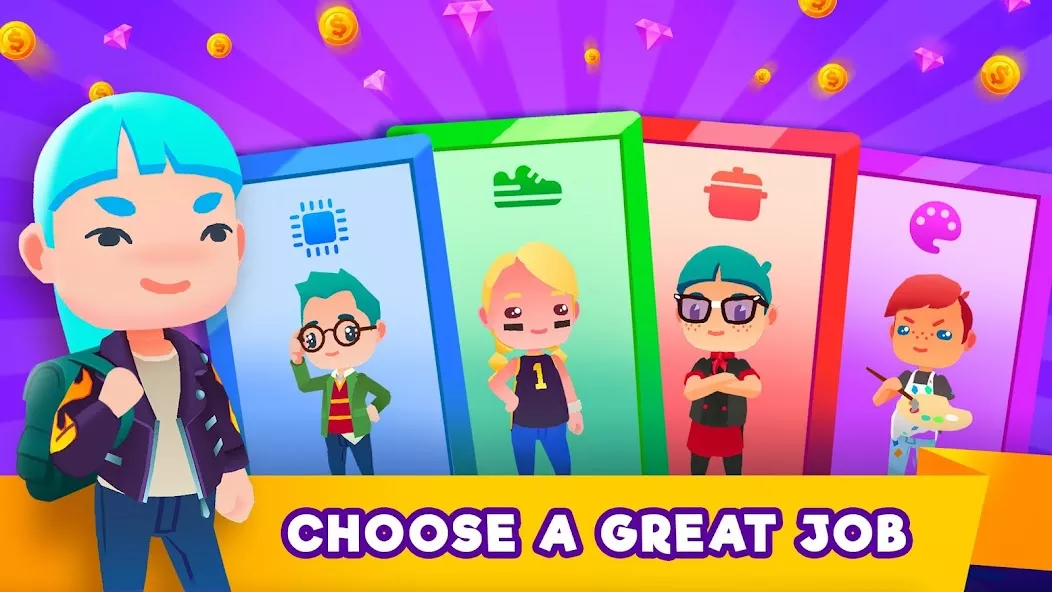 Idle Life Sim – Simulator Game — screenshot 1