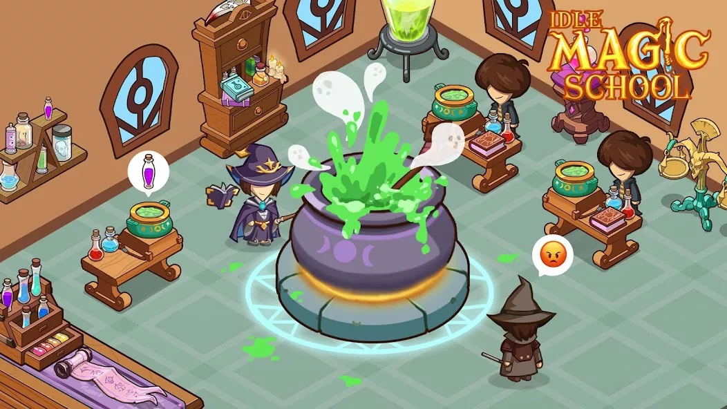 Idle Magic School — screenshot 1