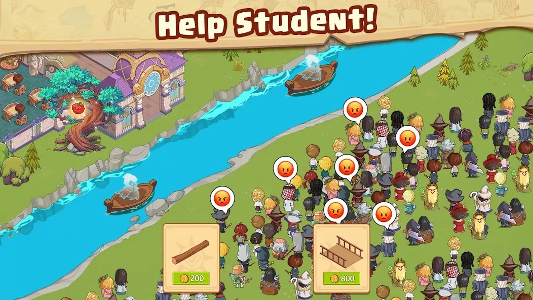 Idle Magic School — screenshot 1
