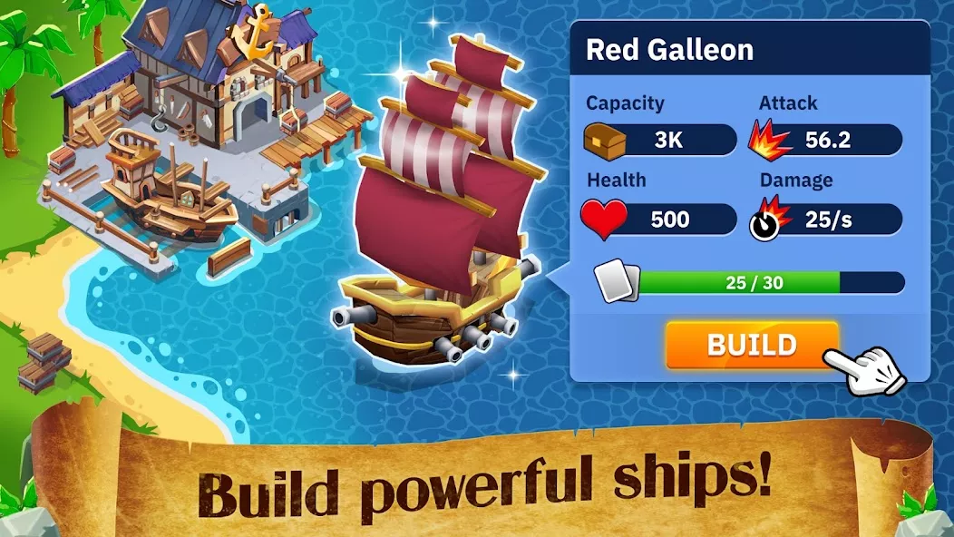 Idle Pirate Tycoon — screenshot 1