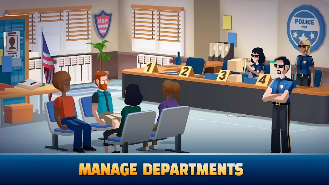 Idle Police Tycoon – Cops Game