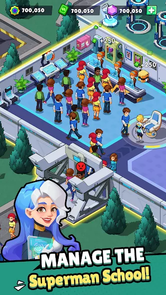 Idle Superpower School — screenshot 1