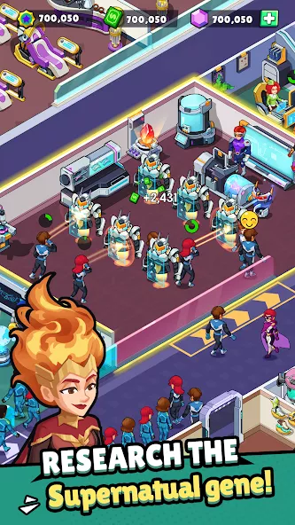 Idle Superpower School — screenshot 1