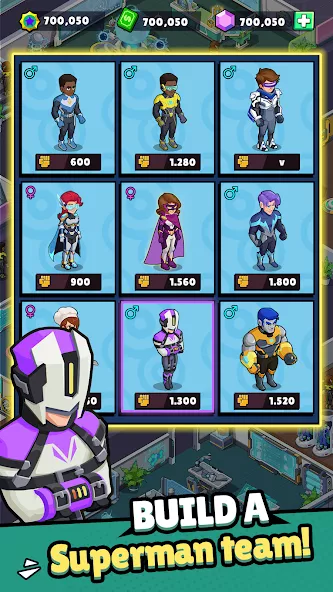 Idle Superpower School — screenshot 1