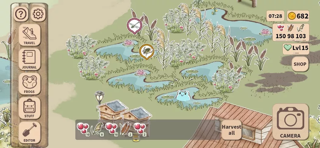 Kamaeru: A Frog Refuge — screenshot 1