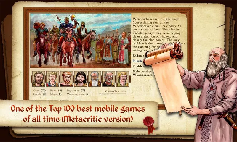 King of Dragon Pass: Text RPG — screenshot 1