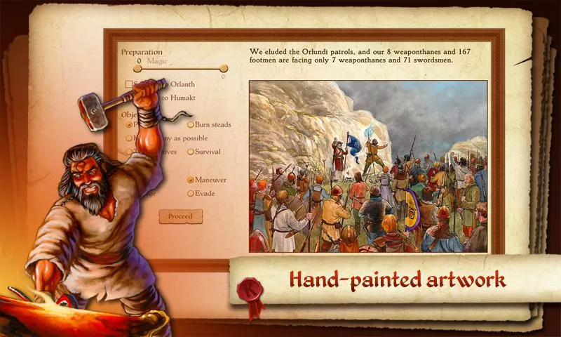 King of Dragon Pass: Text RPG — screenshot 1