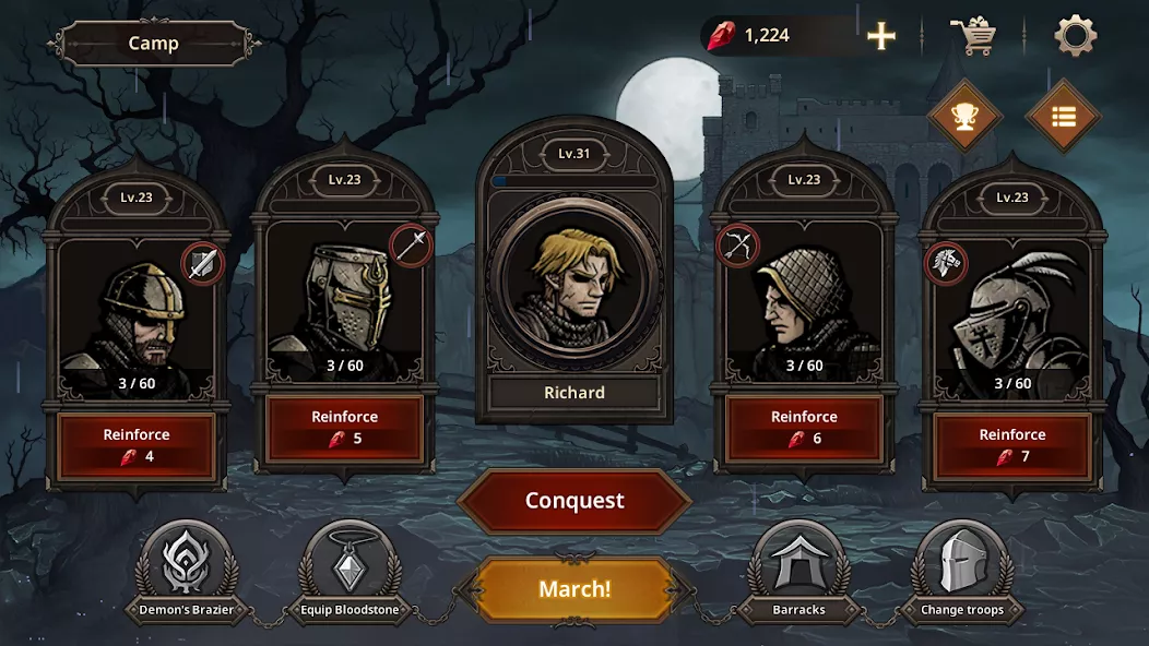 King’s Blood: The Defense — screenshot 1