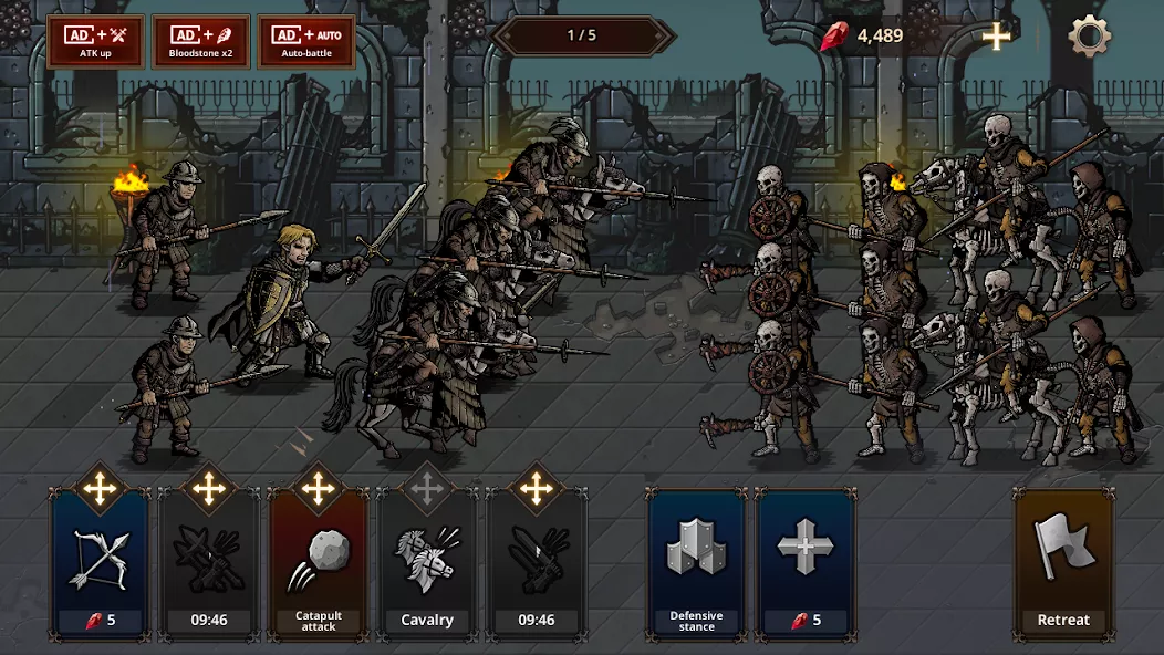 King’s Blood: The Defense — screenshot 1