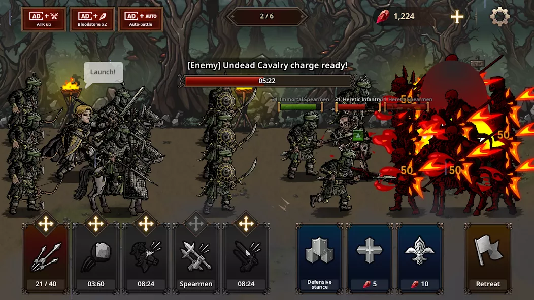 King’s Blood: The Defense — screenshot 1
