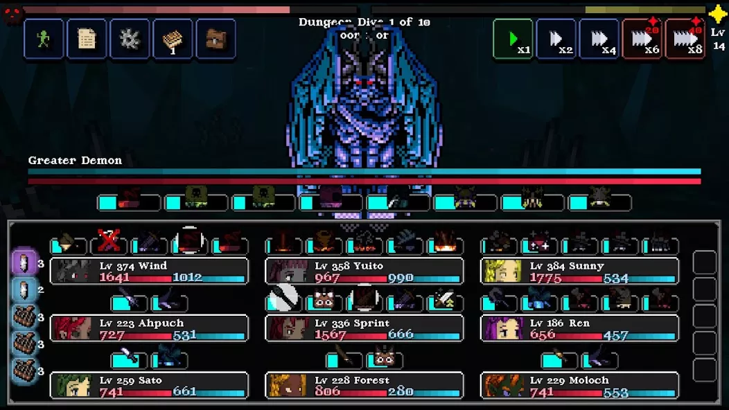 Legends of Dragaea: Idle RPG — screenshot 1